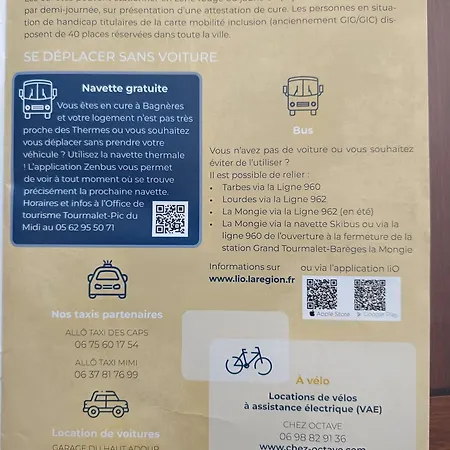 Apartman 3 Etoiles, 2 , Cuisine Amenagee, Terrasse, Face A La Chaine Des Pyrenees *