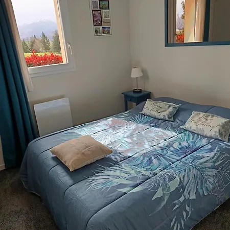 Apartment Appartement 3 Etoiles, 2 Chambres , Cuisine Amenagee, Terrasse, Face A La Chaine Des Pyrenees *