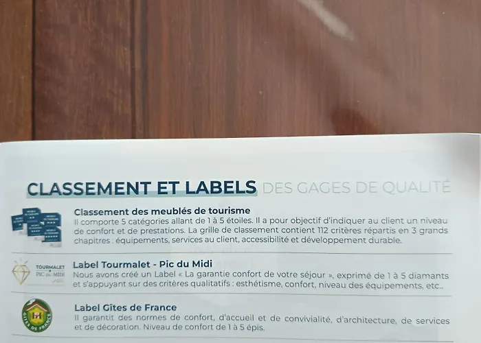 3 Etoiles, 2 , Cuisine Amenagee, Terrasse, Face A La Chaine Des Pyrenees アパート