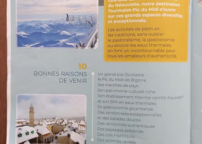 アパート 3 Etoiles, 2 , Cuisine Amenagee, Terrasse, Face A La Chaine Des Pyrenees